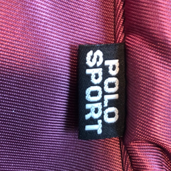 Ralph Lauren POLO SPORT  Crossbody Purse Athletic bag VTG - Picture 4 of 16